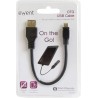 Ewent Cavo USB A (0.17 m) a Micro-USB B Black
