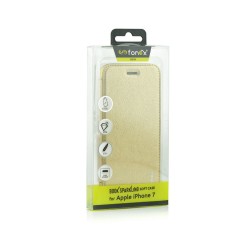 Sparkling Fonex custodia a libroper iPhone SE/7/8 | Oro