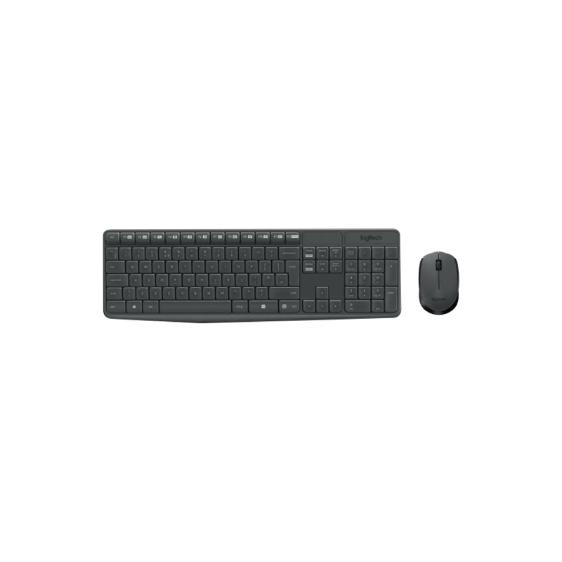 Tastiera e mouse wireless Logitech® MK235