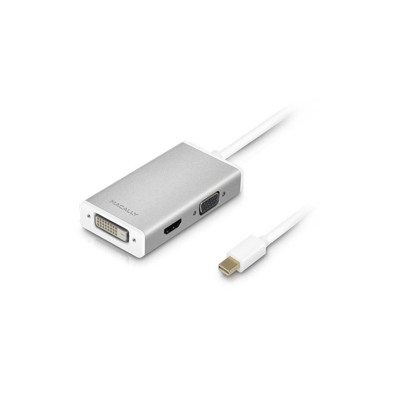 Adattatore Mini DisplayPort a DVI/HDMI/VGA con supporto Ultra HD (4K)