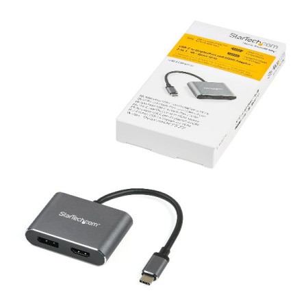 Adattatore USB-C a DisplayPort HDMI -2-IN-1 - 4K