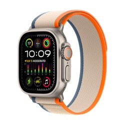Apple Watch Ultra 2 GPS + Cellular 49mm cassa in titanio con cinturino Trail loop - M/L