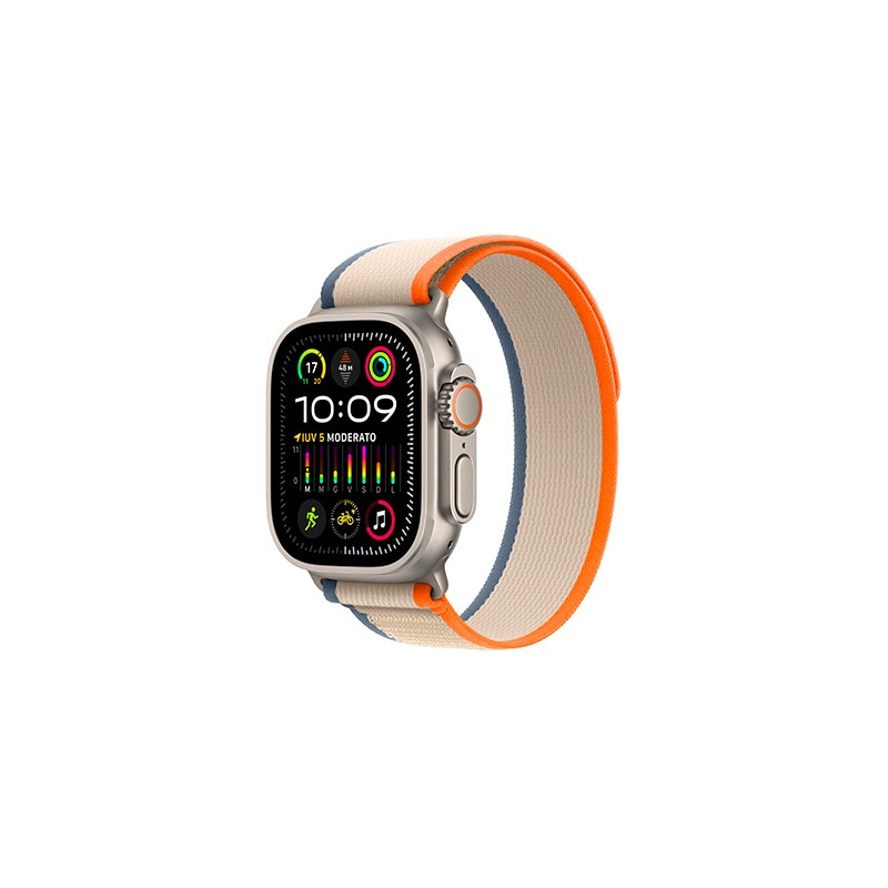 Apple Watch Ultra 2 GPS + Cellular 49mm cassa in titanio con cinturino Trail loop - M/L