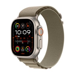 Apple Watch Ultra 2 GPS + Cellular 49mm cassa in titanio con Alpine Loop Indaco - Medium
