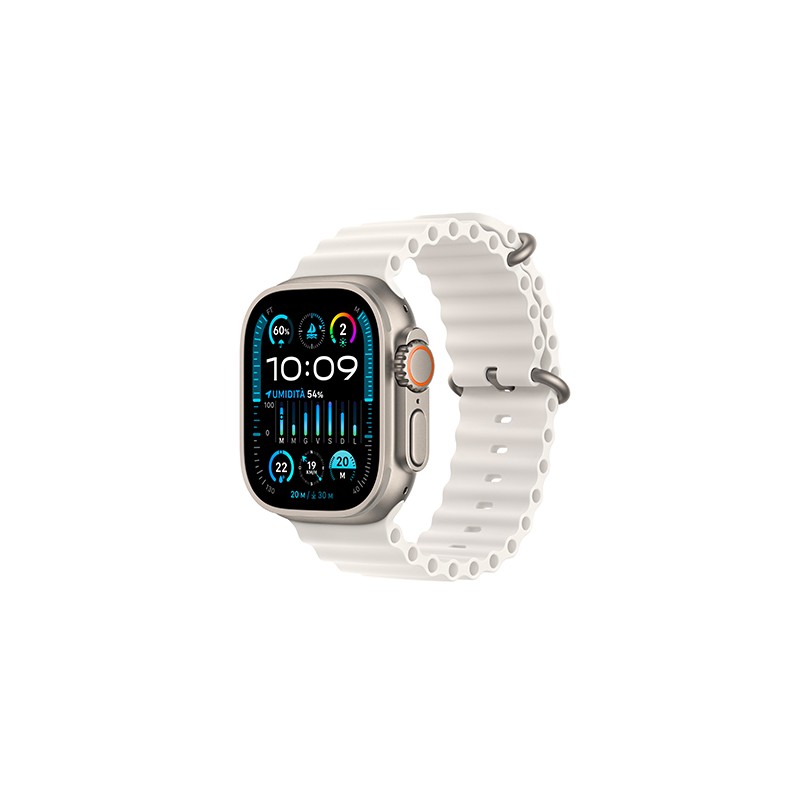 Apple Watch Ultra 2 GPS + Cellular 49mm cassa in titanio con cinturino Ocean