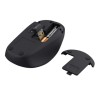 Mouse wireless (83% di plastica riciclata - 12mesi batteria)- Grigio
