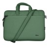 BOLOGNA LAPTOP BAG 16" ECO GREEN-Sottile borsa per laptop ecocompatibile realizzata in materiale riciclato