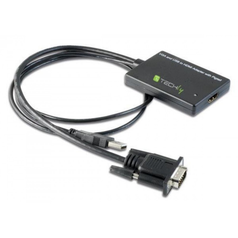 Convertitore Cavo da SVGA e Audio a HDMI