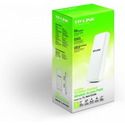 TP-Link TL-WA7210N Access Point Wireless da Esterno, 2.4 Ghz, 150 Mbps, WISP Client Router, PoE Passivo, Resistente all'Acqua
