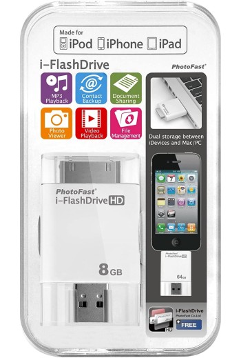 iFlashdriveHD 8GB  per iPhone,iPod,iPad