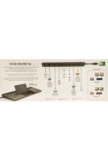 Hub USB-C Tunit Multiport Full