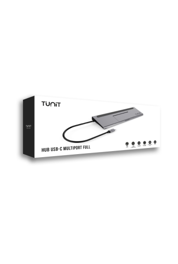 Hub USB-C Tunit Multiport Full