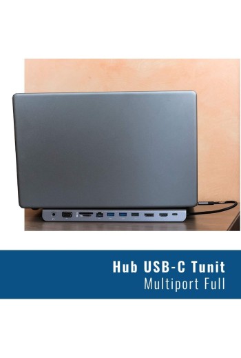 Hub USB-C Tunit Multiport Full