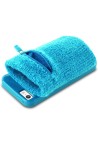 Puro Running Band Cover Polsino Sportivo in Spugna con Supporto Rigido per Cover iPhone 5/5s Integrata, Blu