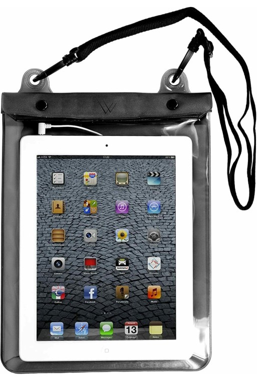 Custodia impermeabile per Tablet VaVeliero WATER SHIELD Nero
