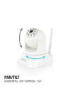 Videocamera IP Full HD Pan/Tilt CamLine Pro 1080p