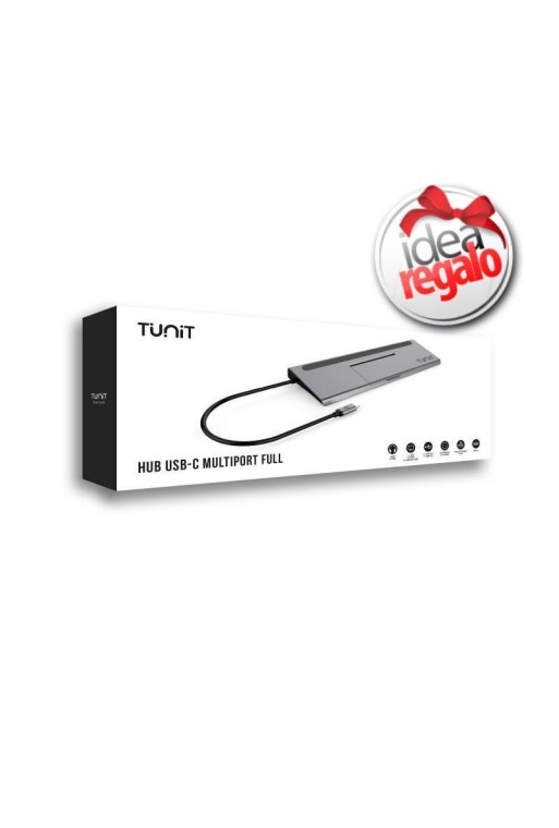 Hub USB-C Tunit Multiport Full