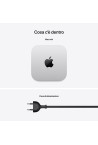Novità: Mac mini Chip Apple M4 CPU 10‑core / GPU 10‑core / 24GB / 512GB SSD