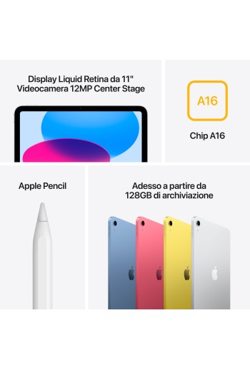 copy of NUOVO IPAD 10.9"  WI-FI 64GB - YELLOW