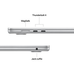 copy of Novità: MacBook Air 15" MacBook Air 15" Chip Apple M4 / CPU 10-core / GPU 10-core / 16GB Memoria Unificata / SSD 256GB