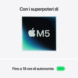 copy of Novità: MacBook Air 15" MacBook Air 15" Chip Apple M4 / CPU 10-core / GPU 10-core / 16GB Memoria Unificata / SSD 256GB