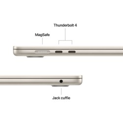 copy of Novità: MacBook Air 15" MacBook Air 15" Chip Apple M4 / CPU 10-core / GPU 10-core / 16GB Memoria Unificata / SSD 256GB