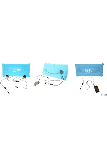 Hi-Fun Hi-Sun – Telo da spiaggia con altoparlante per iPod/MP3
